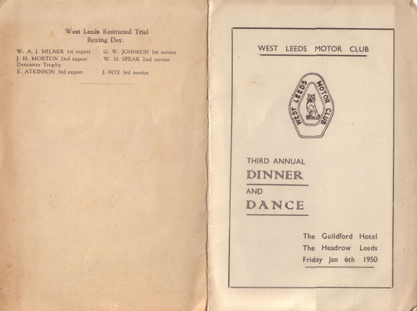 1950 Dinner