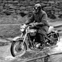 16. Me in Ilkley Group Main Road Trial 1955 at Bewerley, Pateley Bridge. I fell off seconds after this picture was taken.