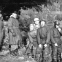 20. Club run to Stainforth 1955. Eddie Robson, Clarrie Gaunt, Gordon and Doreen Palmer,Dorothy and Dick Barker,  George Mann and me.